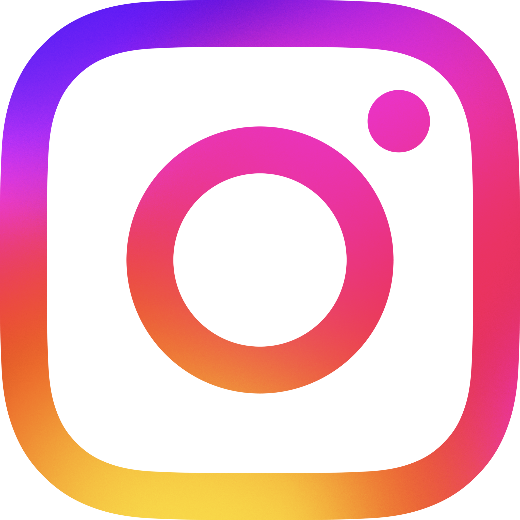 Instagram gradient icon.
