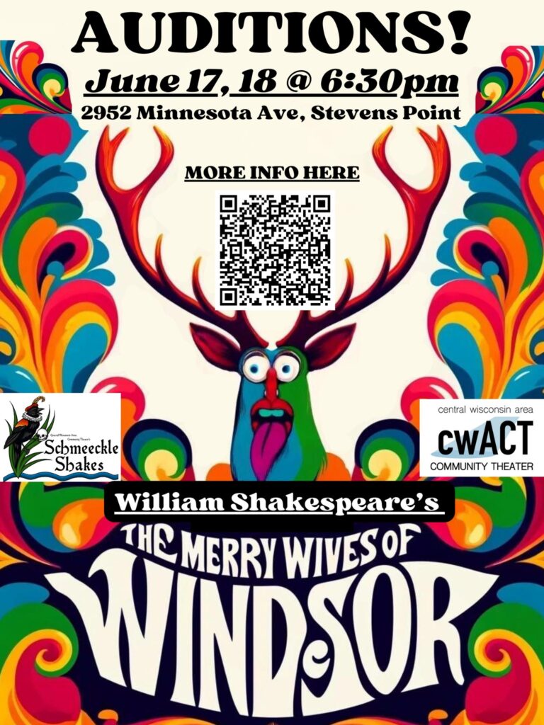 Audition for The Merry Wives of Windsor!